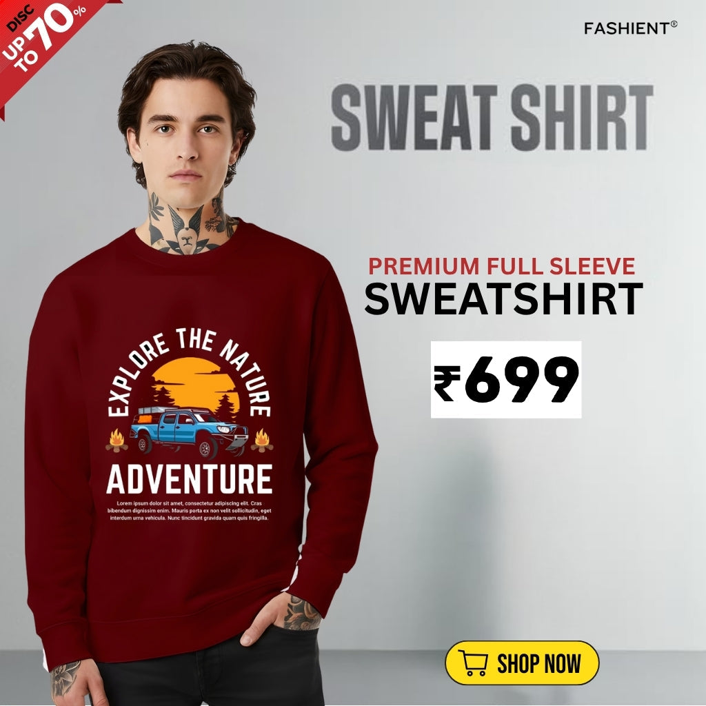 Mens Printed Sweatshirt