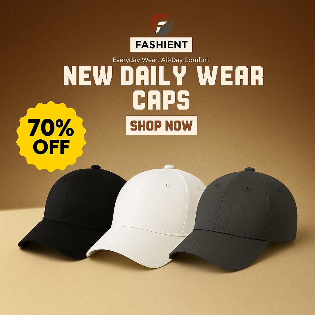 Men's Baseball Cap - Pack of 2 & 3