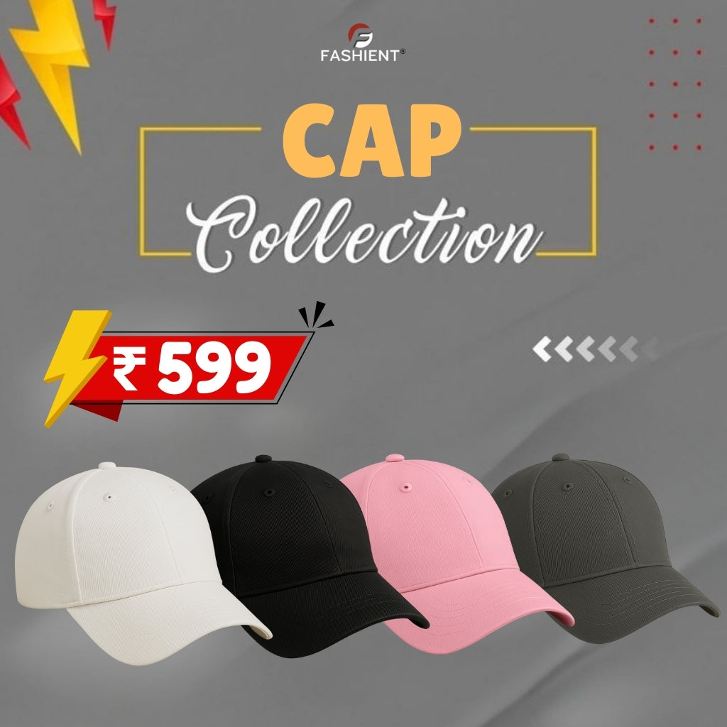 Men's Baseball Cap - Pack of 4 & 5