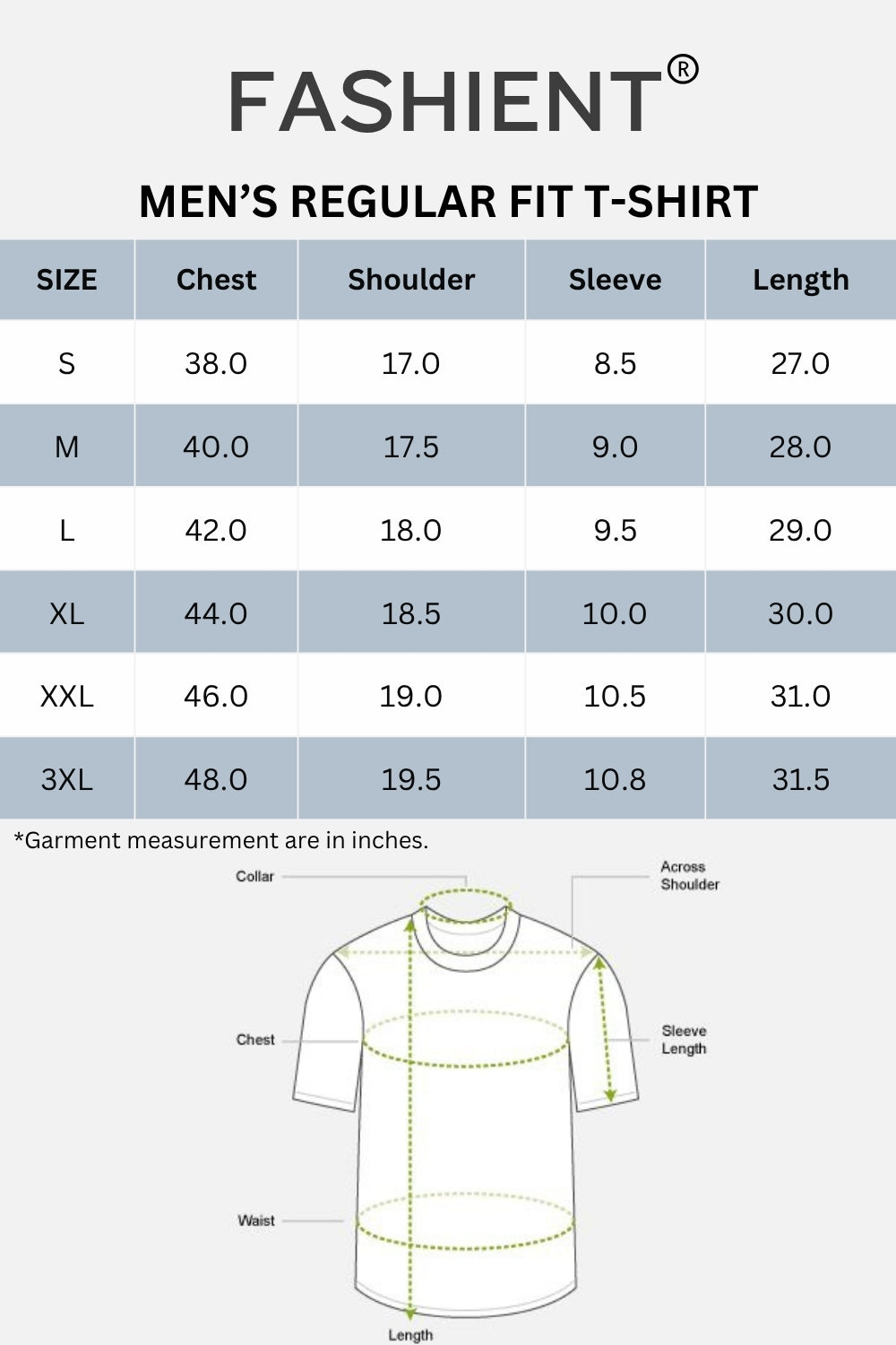 Men's Cotton Motivational Printed Crew Neck T-Shirt - Skyblue