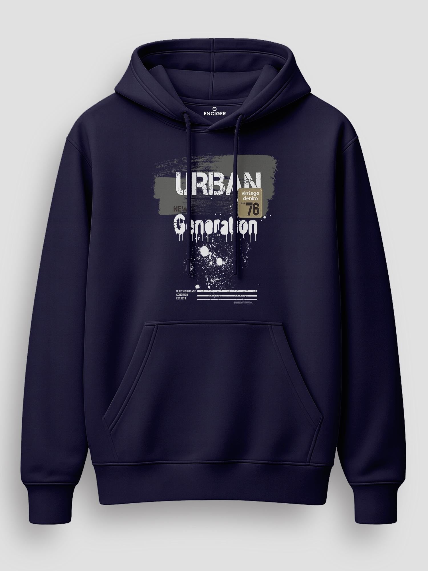 Premium Hoodies for Men - Trendy & Comfortable - Navy