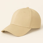 Men's Baseball Cap Pack of 2 - Lightweight Adjustable Cotton Hats - Beige, Grey