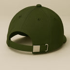 Casual Cotton Baseball Cap - Men's Adjustable, Breathable, Classic Style - Olive