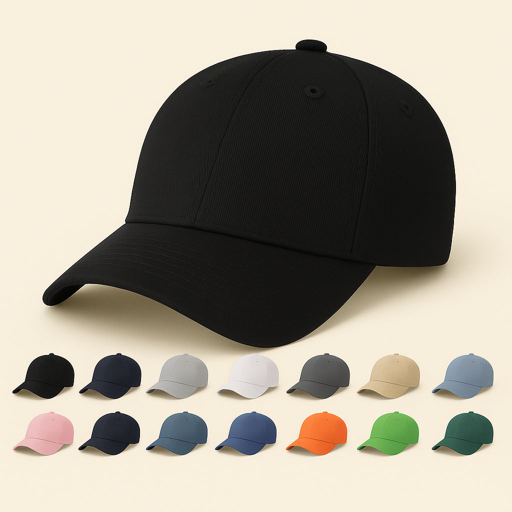 Casual Cotton Baseball Cap - Men'sAdjustable, Breathable, Classic Style