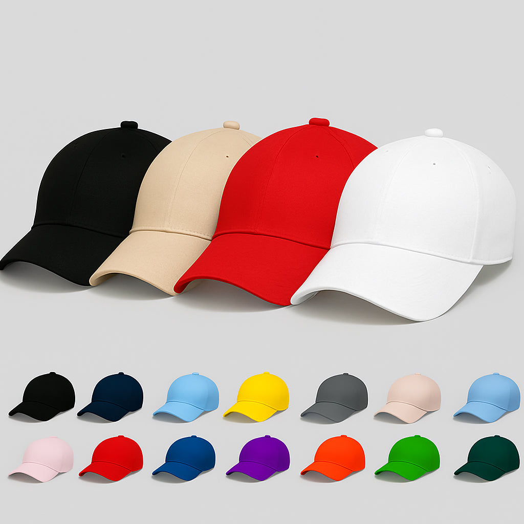 Pack of 4 - Classic men Adjustable Baseball Caps