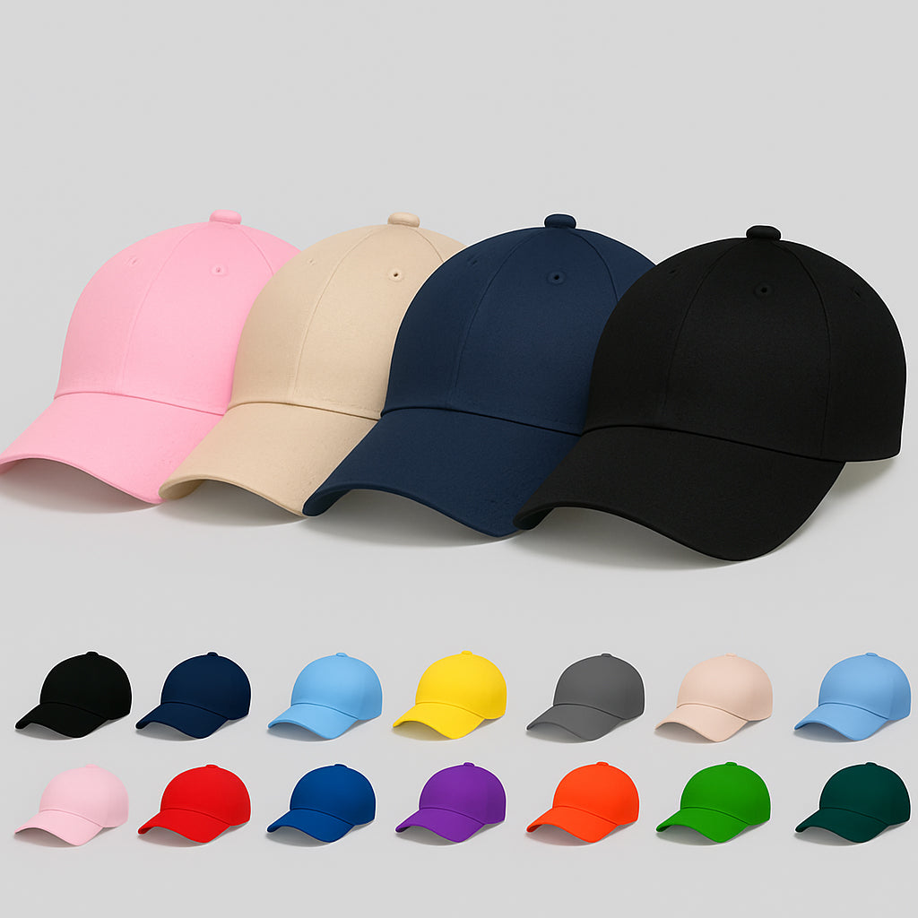 Pack of 4 - Classic men Adjustable Baseball Caps