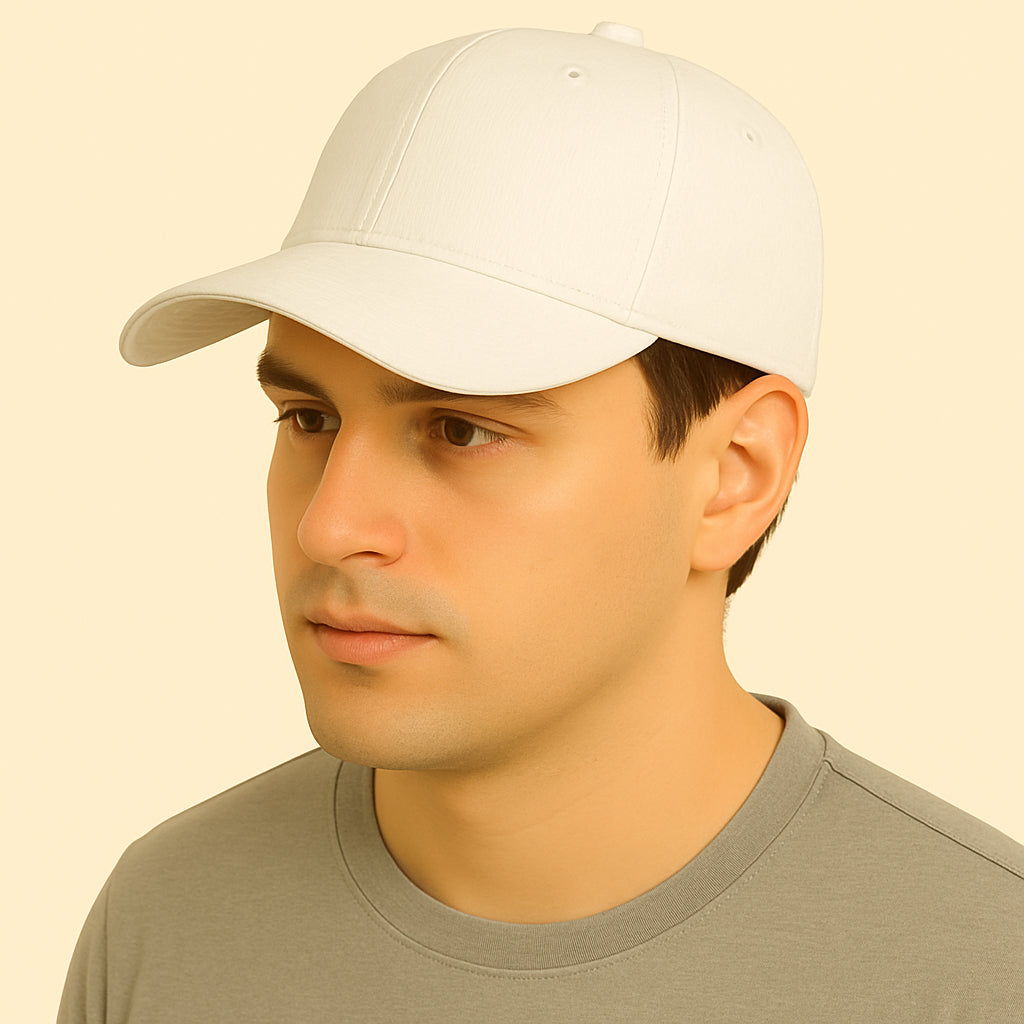 Baseball Cap Casual Cotton 3-Pack - Men'sAdjustable Headwear (Pink Beige White)