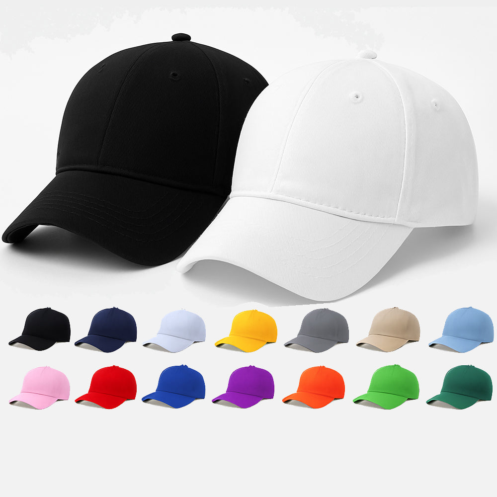 Men'sBaseball Cap Pack of 2 - Lightweight Adjustable Cotton Hats