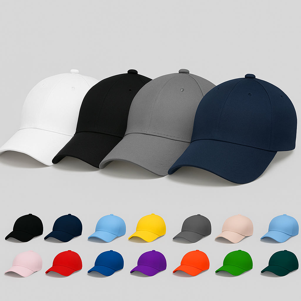 Pack of 4 - Classic men Adjustable Baseball Caps