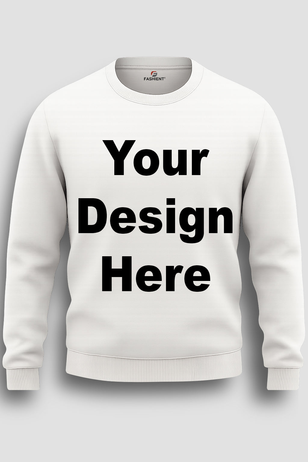 Custom Sweatshirt for Unisex with Design Your Photo, Text, Company Name, Logo