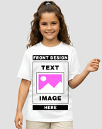 Girls Custom T-Shirt – Personalized Name, Photo, Text & Design Tee