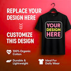 Custom T-Shirt for Men & Women – Add Your Text, Photo or Design