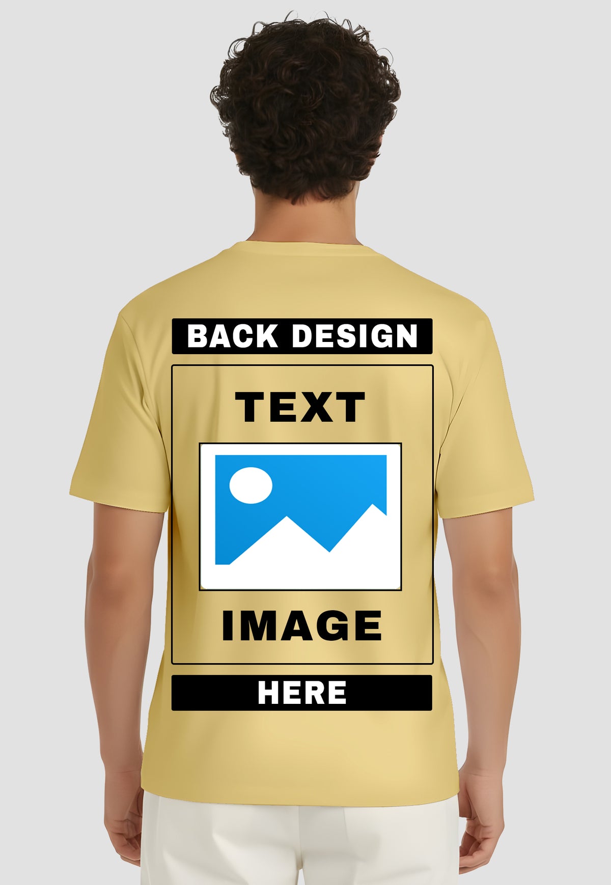 Custom T-Shirt for Men & Women – Add Your Text, Photo or Design
