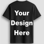 Custom T-Shirt for Men with Design Your Photo, Text, Company Name, Logo