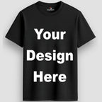 Custom T-Shirt for Men with Design Your Photo, Text, Company Name, Logo