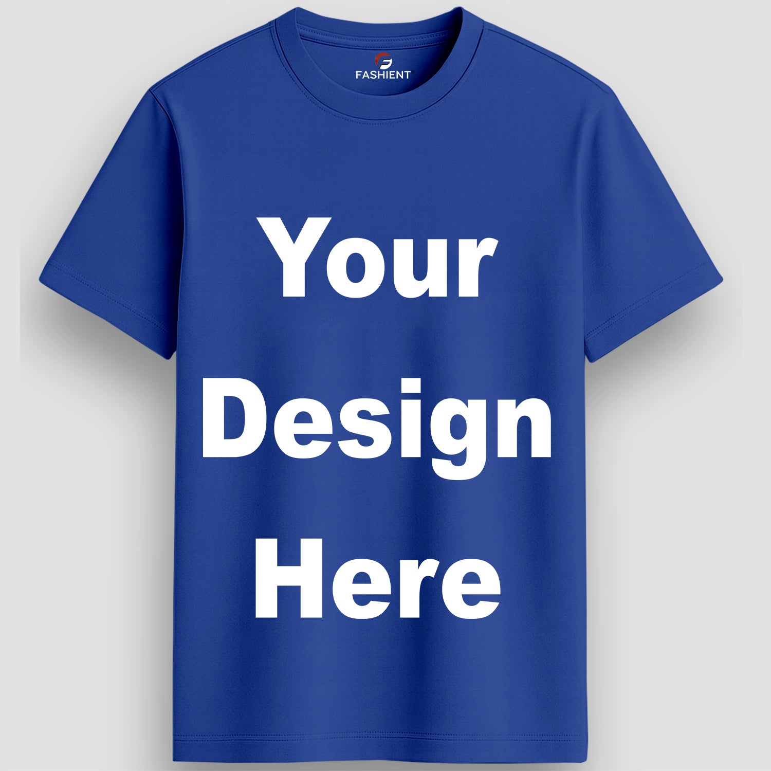 Custom T-Shirt for Men with Design Your Photo, Text, Company Name, Logo