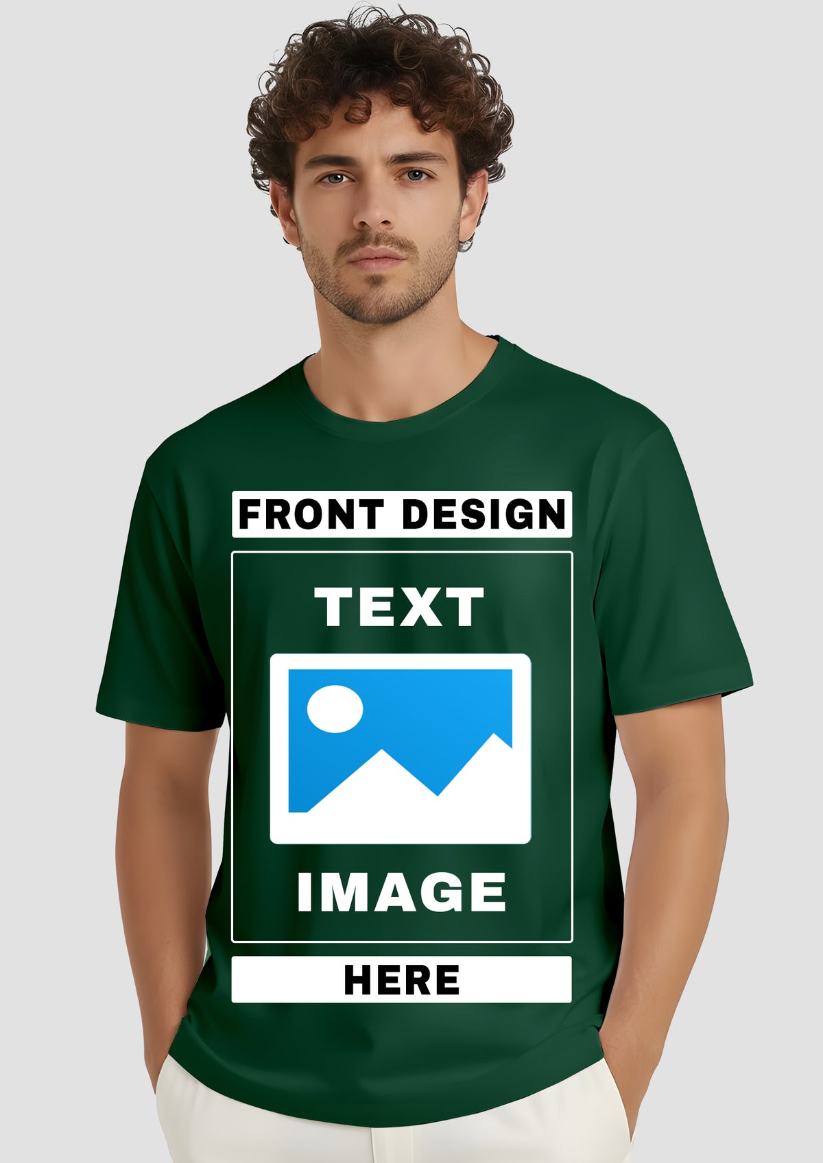 Custom T-Shirt for Men & Women – Add Your Text, Photo or Design
