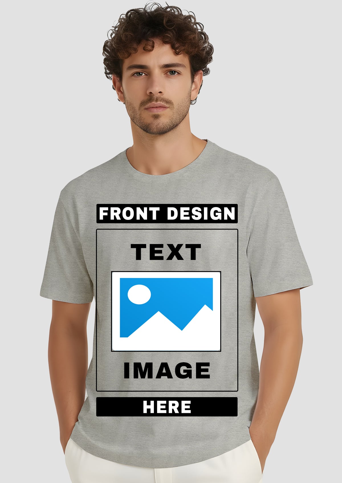 Custom T-Shirt for Men & Women – Add Your Text, Photo or Design