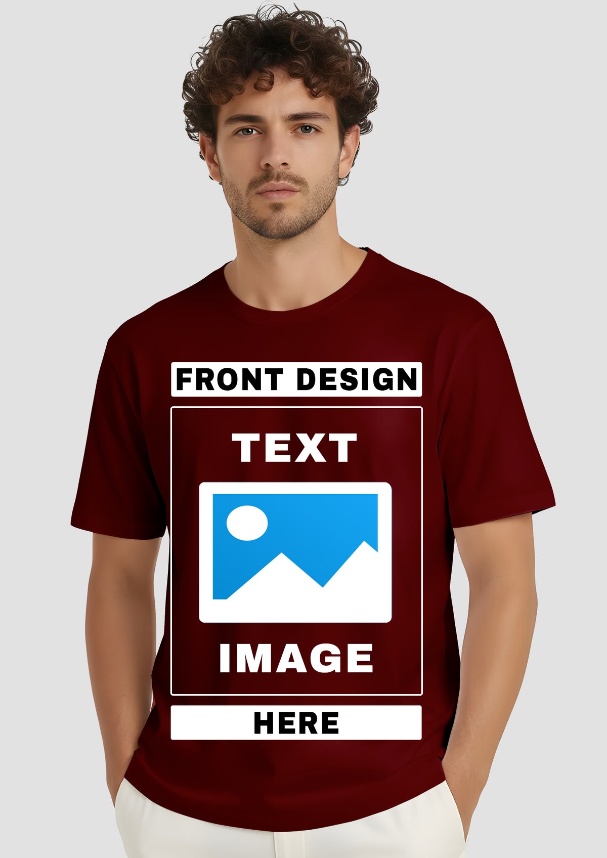 Custom T-Shirt for Men & Women – Add Your Text, Photo or Design