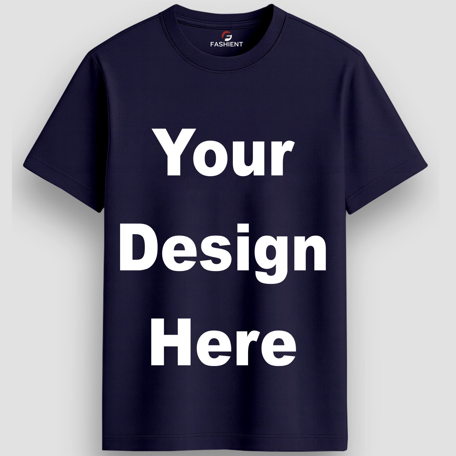 Custom T-Shirt for Men with Design Your Photo, Text, Company Name, Logo