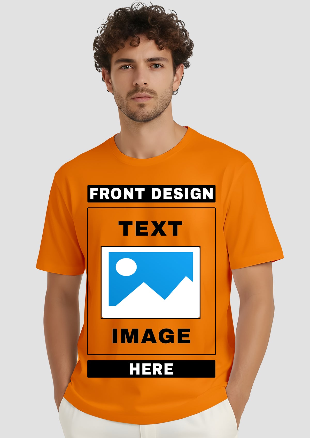 Custom T-Shirt for Men & Women – Add Your Text, Photo or Design