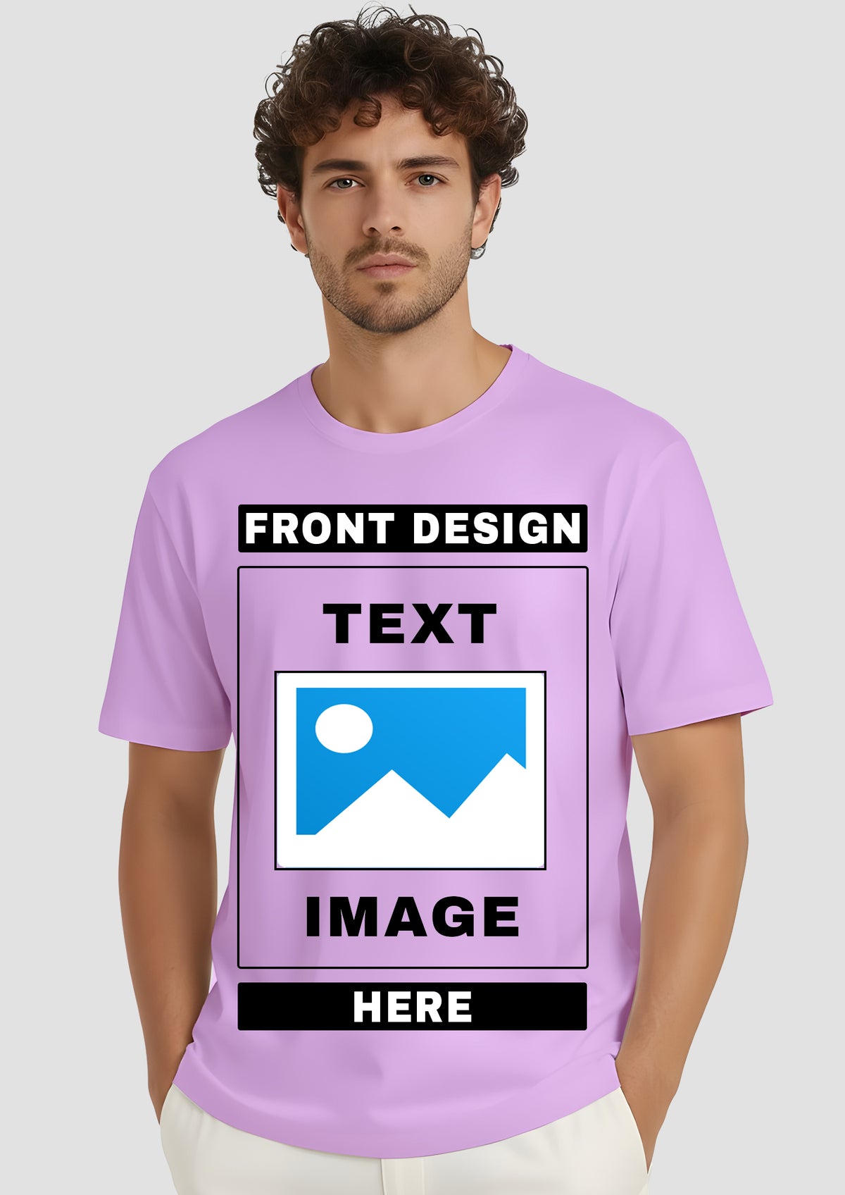 Custom T-Shirt for Men & Women – Add Your Text, Photo or Design