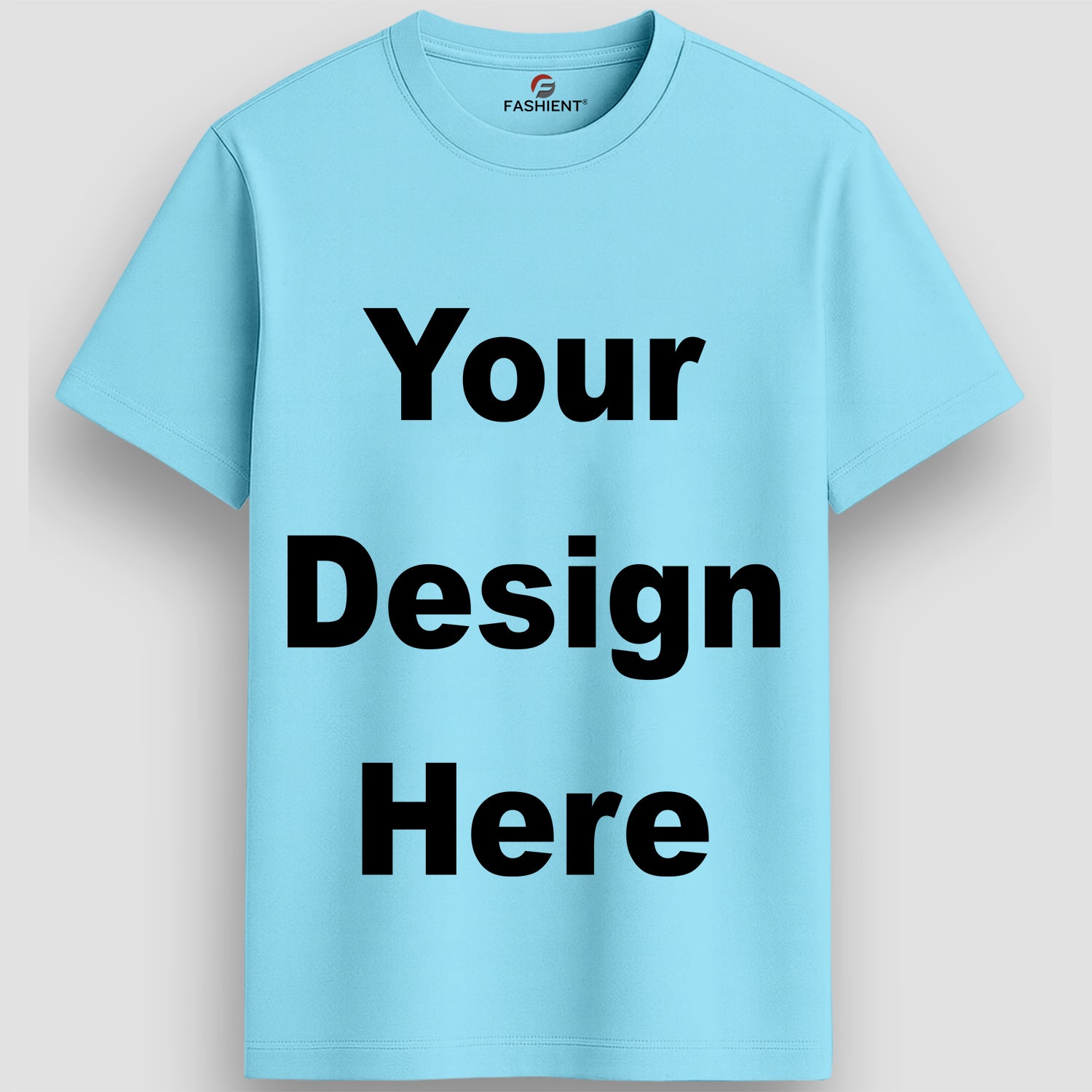 Custom T-Shirt for Men with Design Your Photo, Text, Company Name, Logo