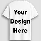 Custom T-Shirt for Men with Design Your Photo, Text, Company Name, Logo