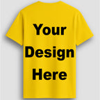 Custom T-Shirt for Men with Design Your Photo, Text, Company Name, Logo