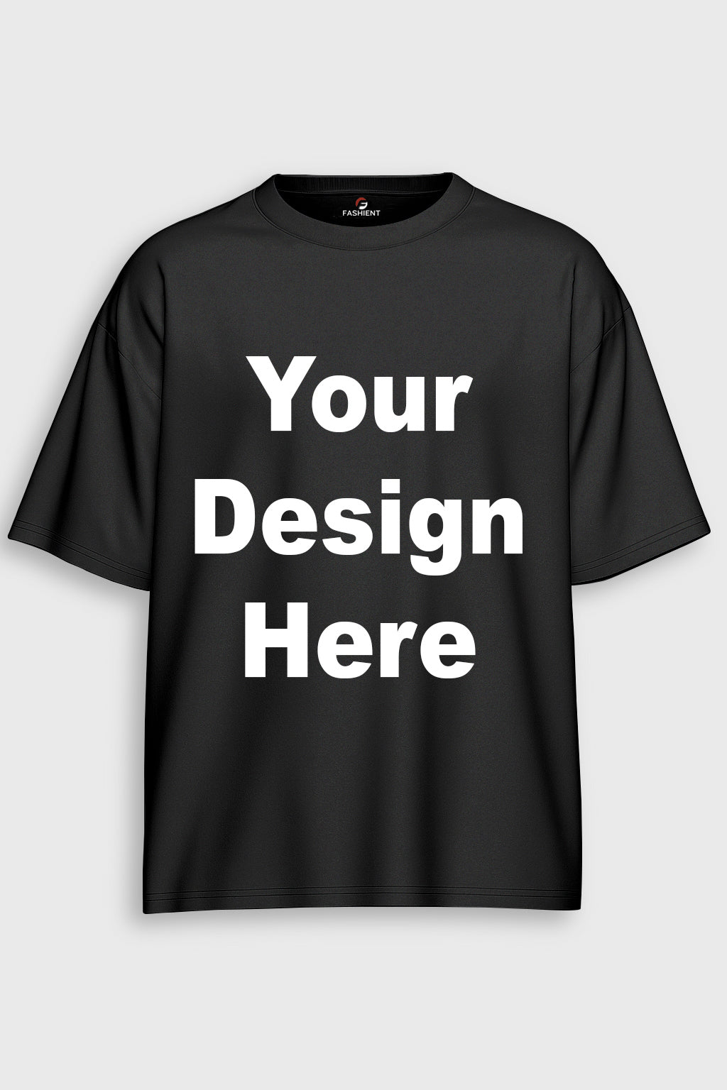 Custom Oversized T-Shirt for Unisex with Design Your Photo, Text, Company Name, Logo