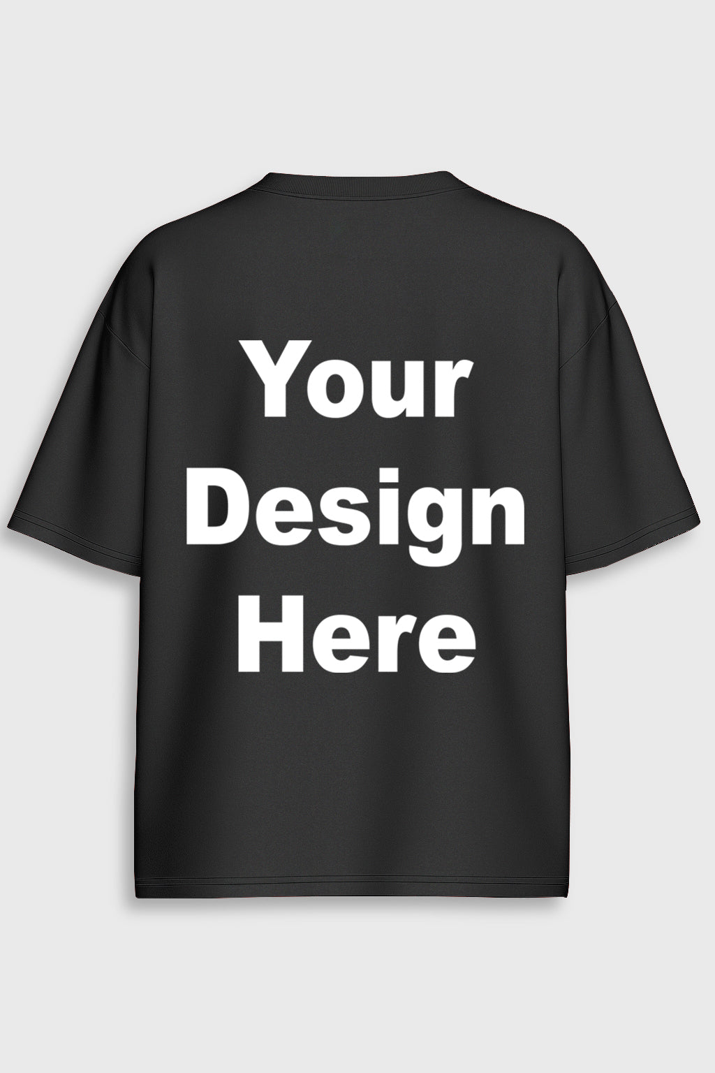 Custom Oversized T-Shirt for Unisex with Design Your Photo, Text, Company Name, Logo