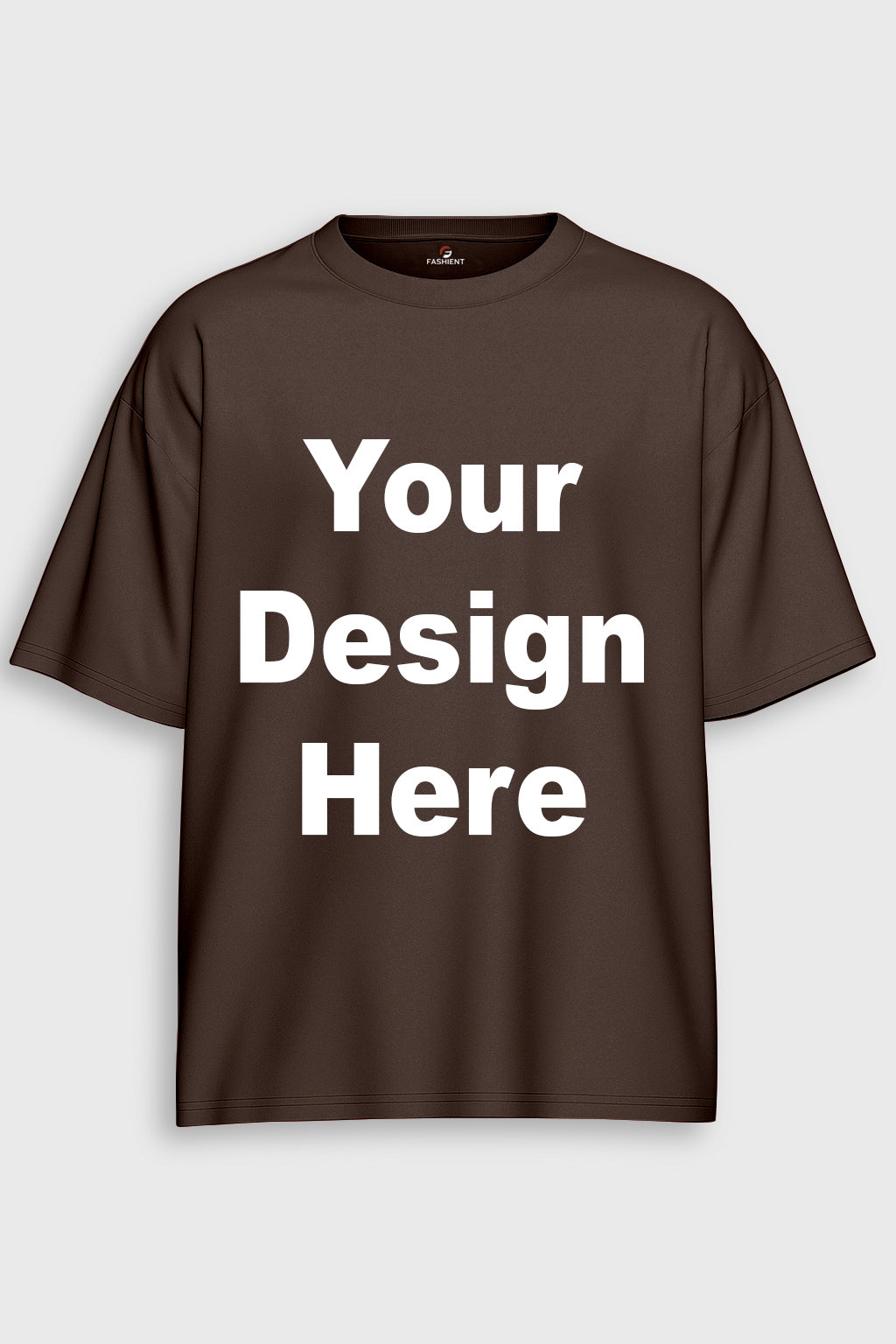 Custom Oversized T-Shirt for Unisex with Design Your Photo, Text, Company Name, Logo