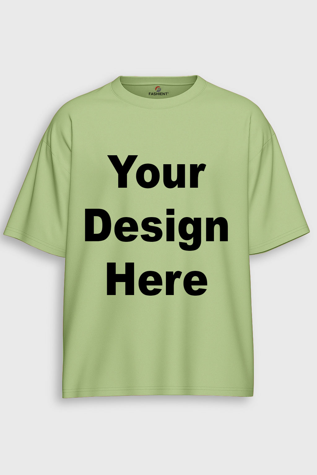 Custom Oversized T-Shirt for Unisex with Design Your Photo, Text, Company Name, Logo