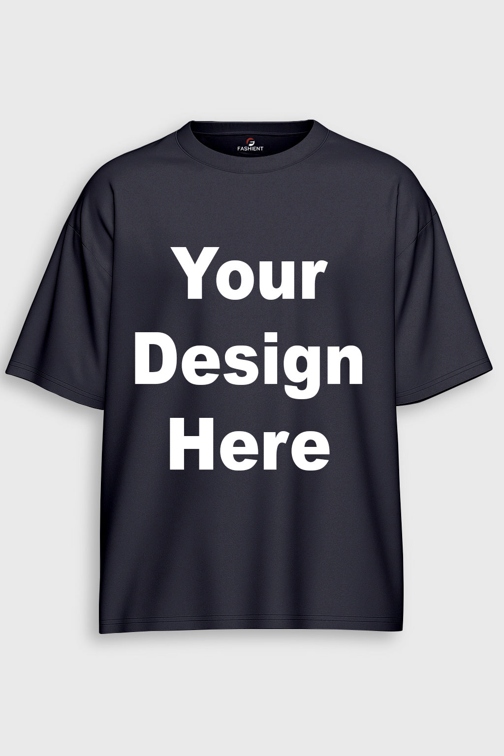 Custom Oversized T-Shirt for Unisex with Design Your Photo, Text, Company Name, Logo
