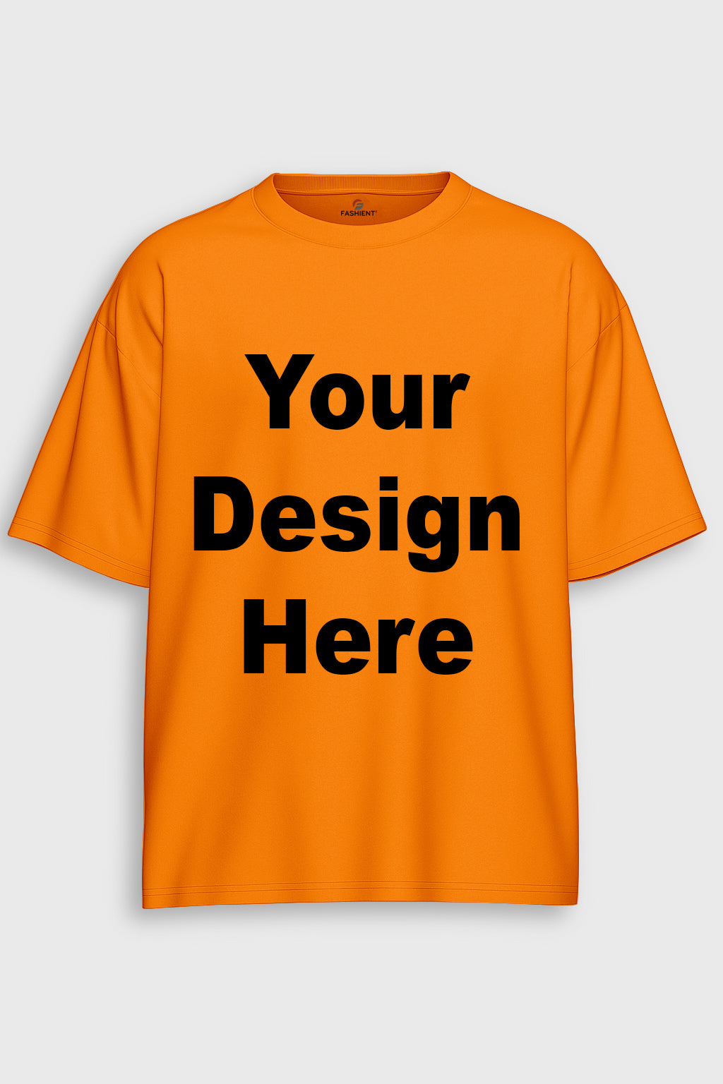 Custom Oversized T-Shirt for Unisex with Design Your Photo, Text, Company Name, Logo