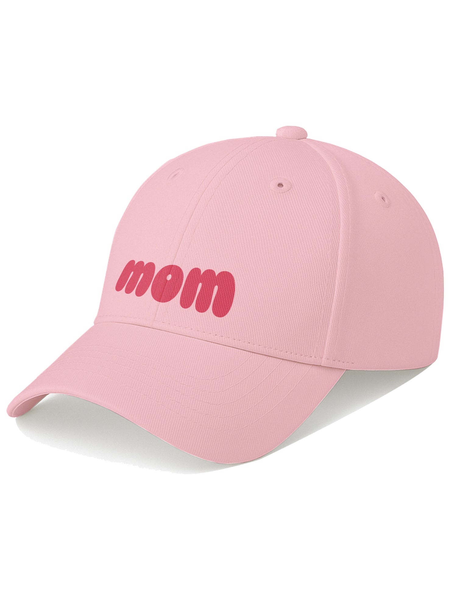 Mom Dad Printed Caps Combo Adjustable Unisex Baseball Caps for Daily Wear
