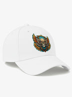 Premium Printed Baseball Cap for Men & Women Adjustable Unisex Casual Cap with Skull Wing Graphic