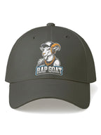 Rap Goat Printed Black Baseball Cap for Men & Women Adjustable Unisex Hip Hop Style Cap Casual Streetwear Hat