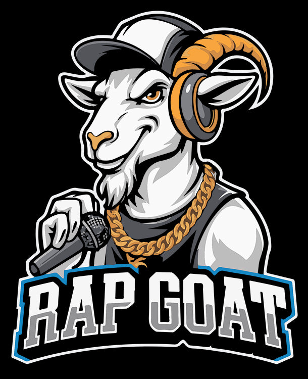 Rap Goat Printed Baseball Cap for Men & Women Adjustable Unisex Hip Hop Style Cap Casual Streetwear Hat