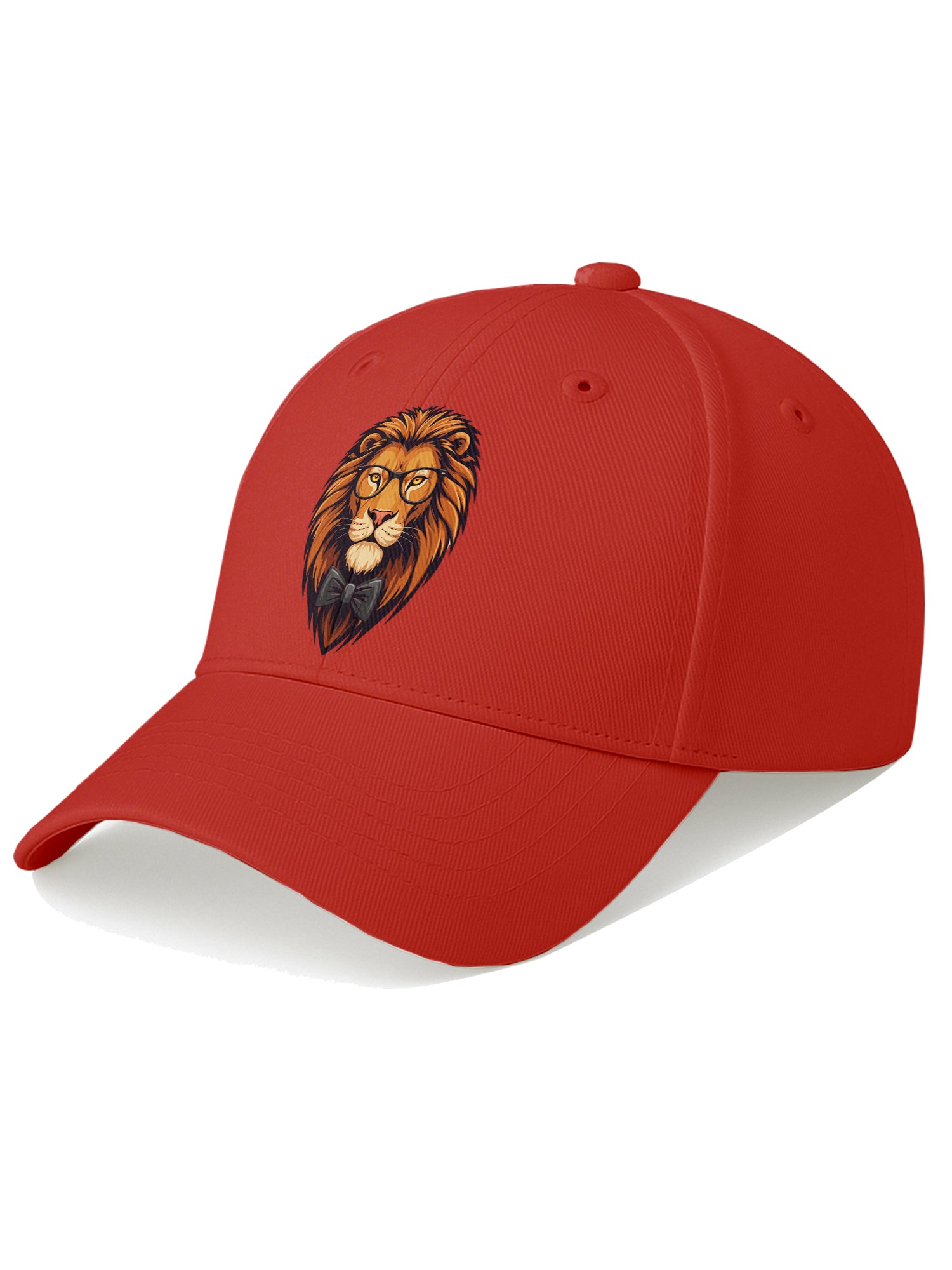 Lion Printed Baseball Cap for Men & Women Adjustable Unisex Casual Cap