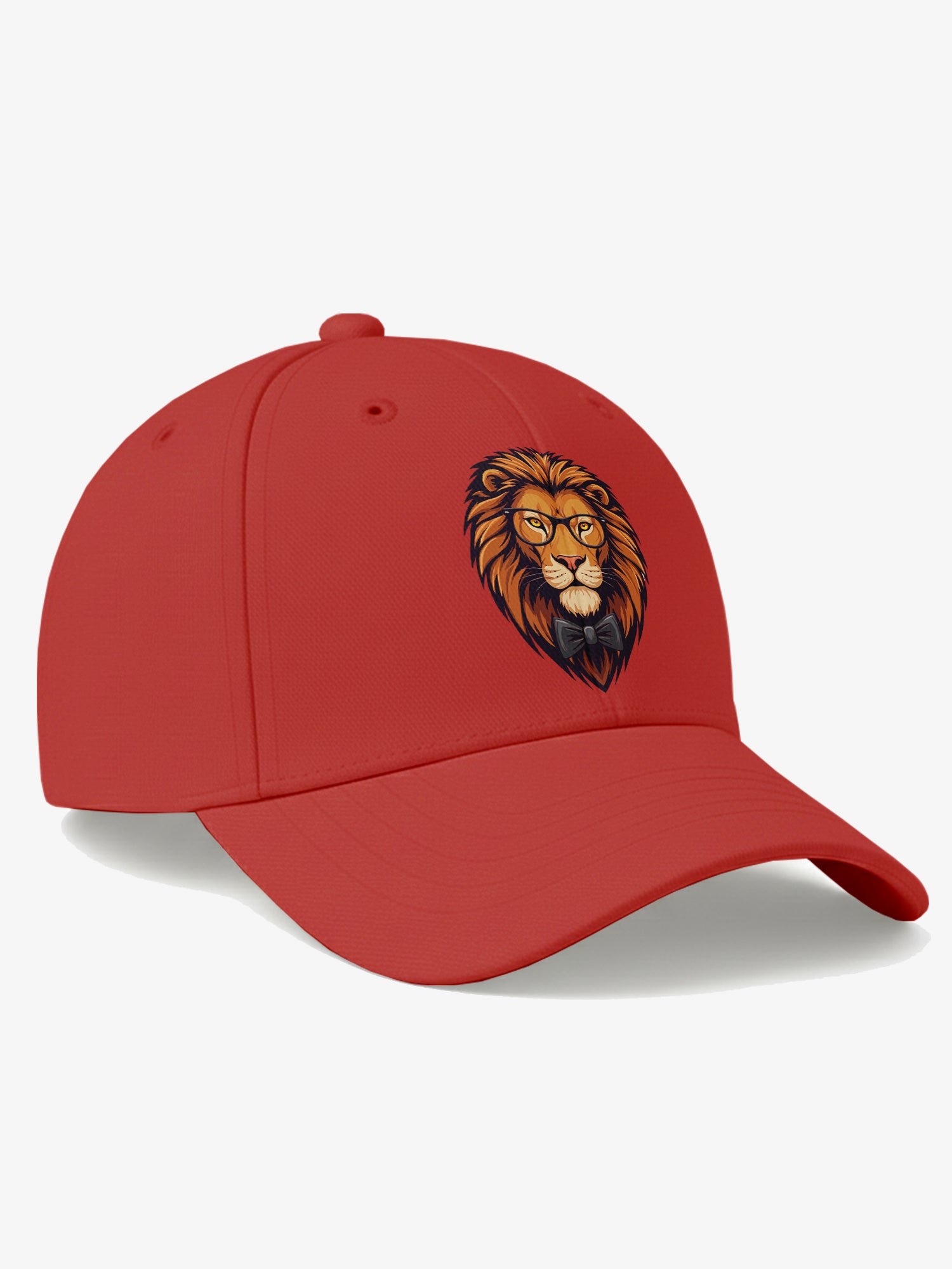 Lion Printed Baseball Cap for Men & Women Adjustable Unisex Casual Cap