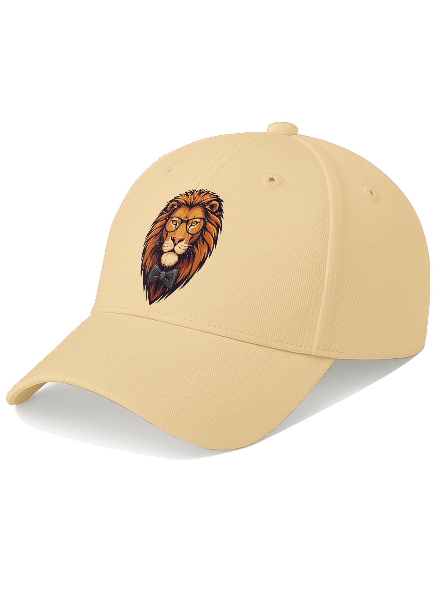 Lion Printed Baseball Cap for Men & Women Adjustable Unisex Casual Cap