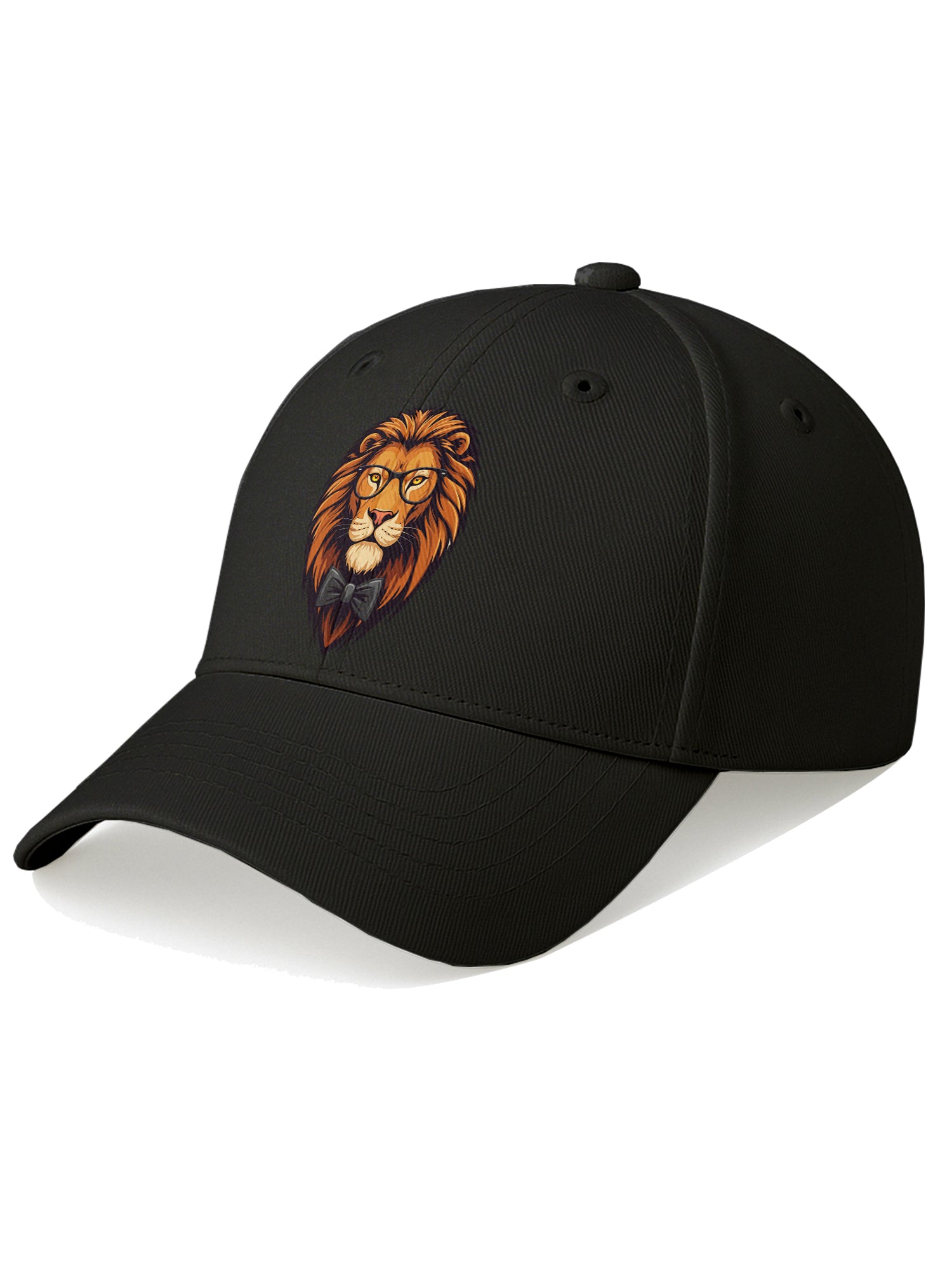 Lion Printed Baseball Cap for Men & Women Adjustable Unisex Casual Cap