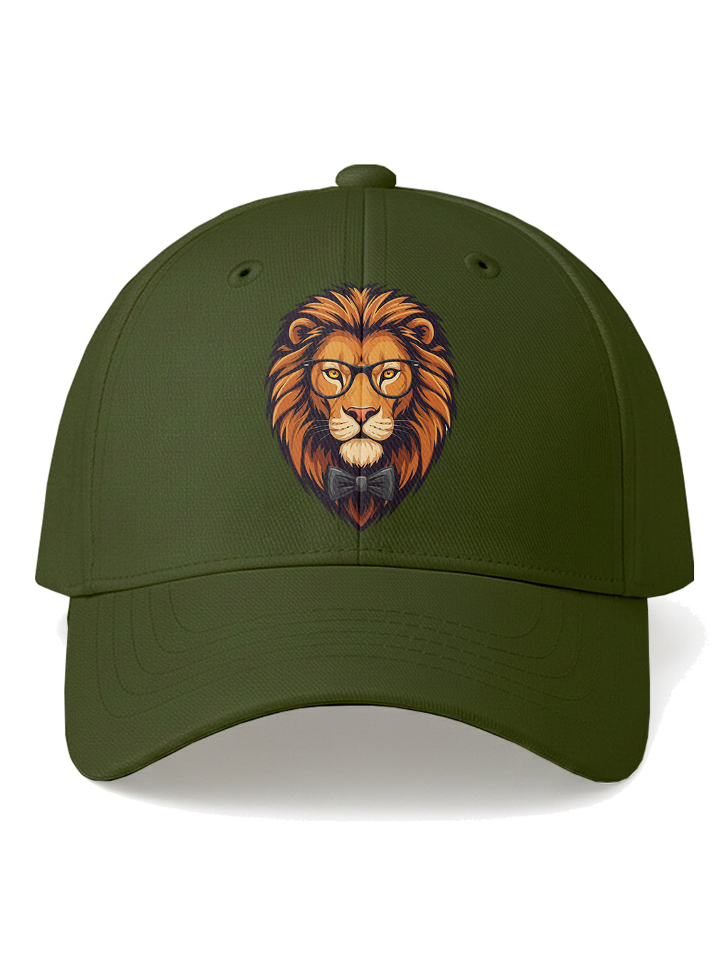 Lion Printed Baseball Cap for Men & Women Adjustable Unisex Casual Cap