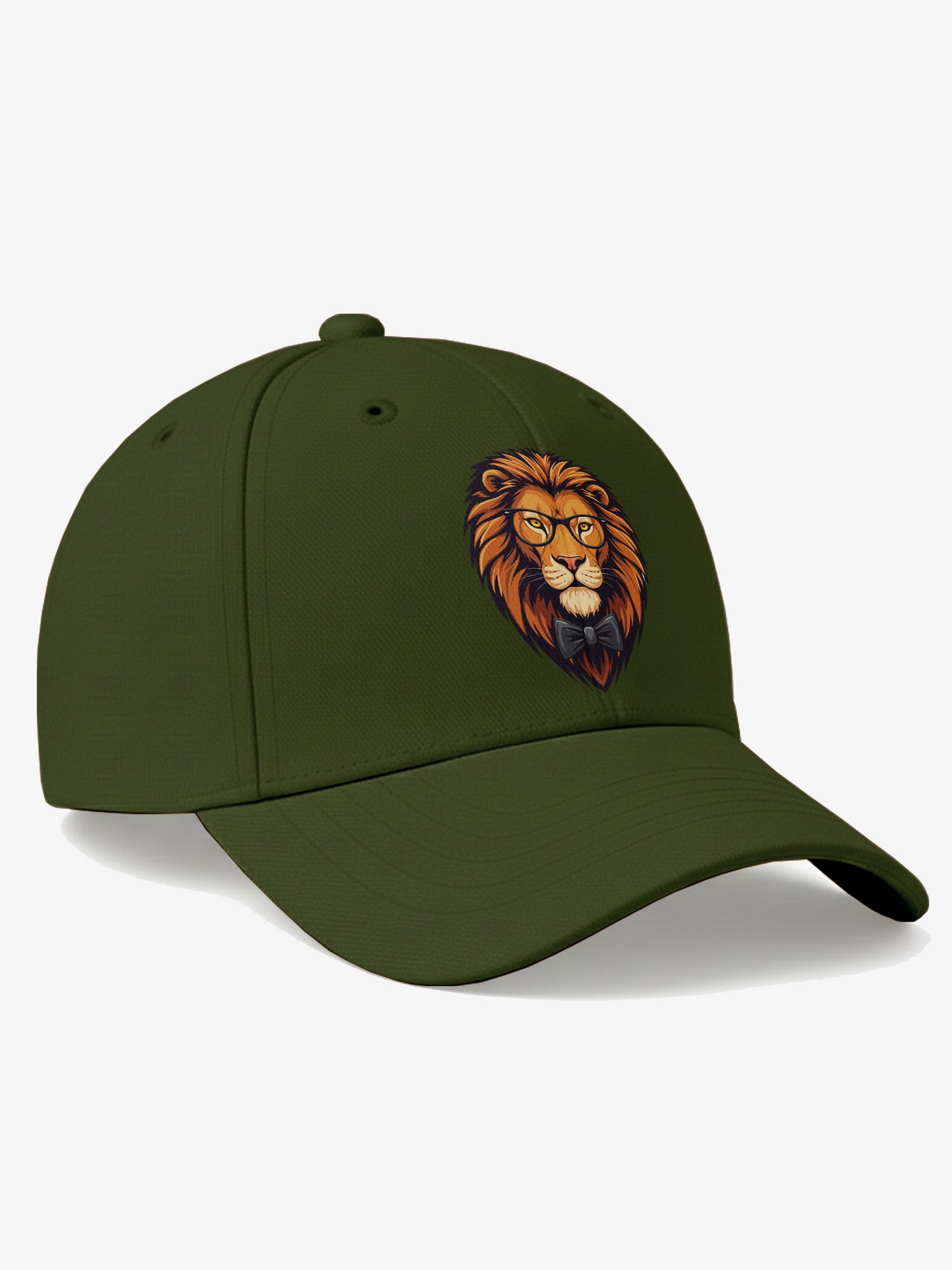 Lion Printed Baseball Cap for Men & Women Adjustable Unisex Casual Cap