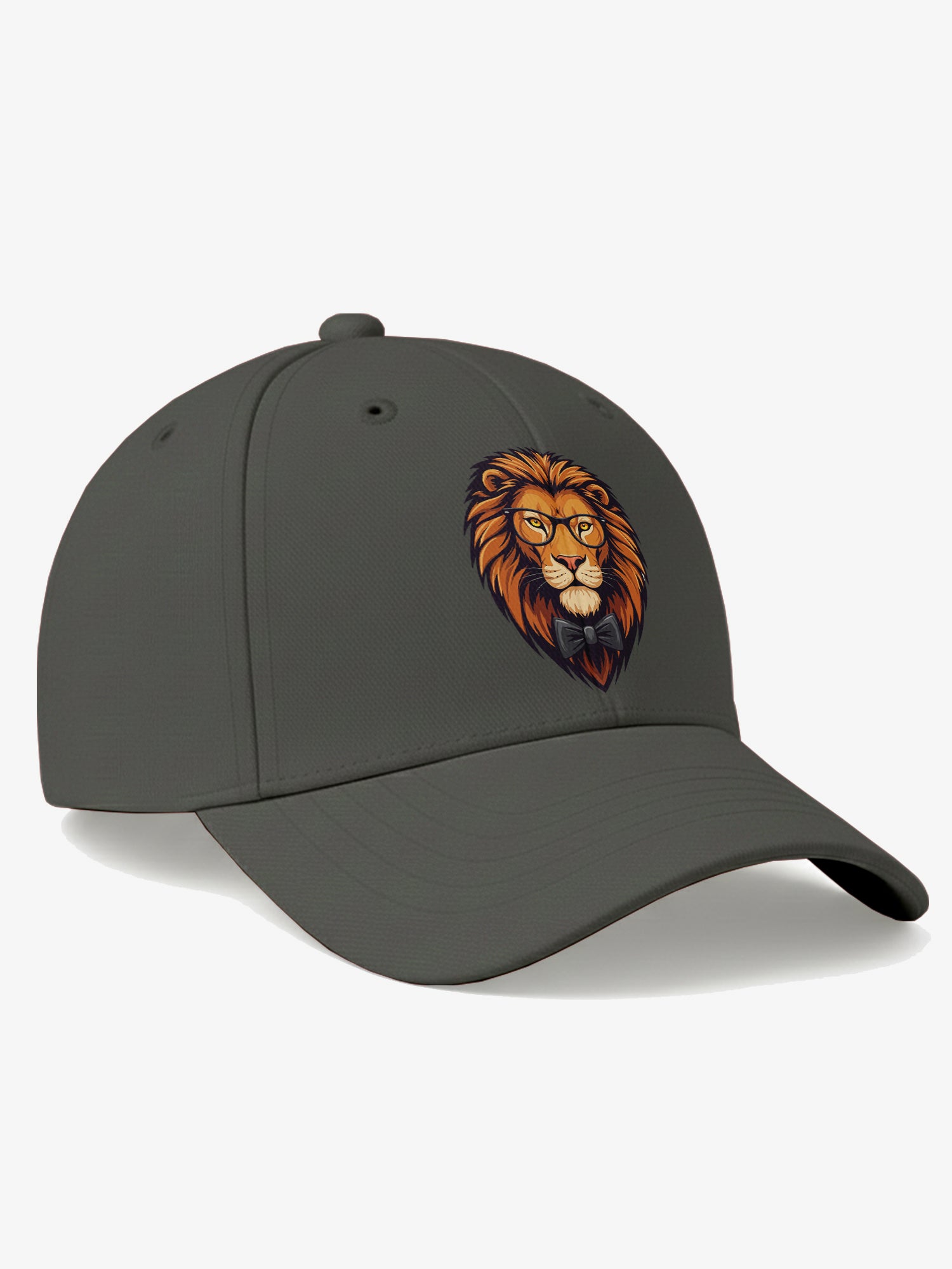 Lion Printed Baseball Cap for Men & Women Adjustable Unisex Casual Cap