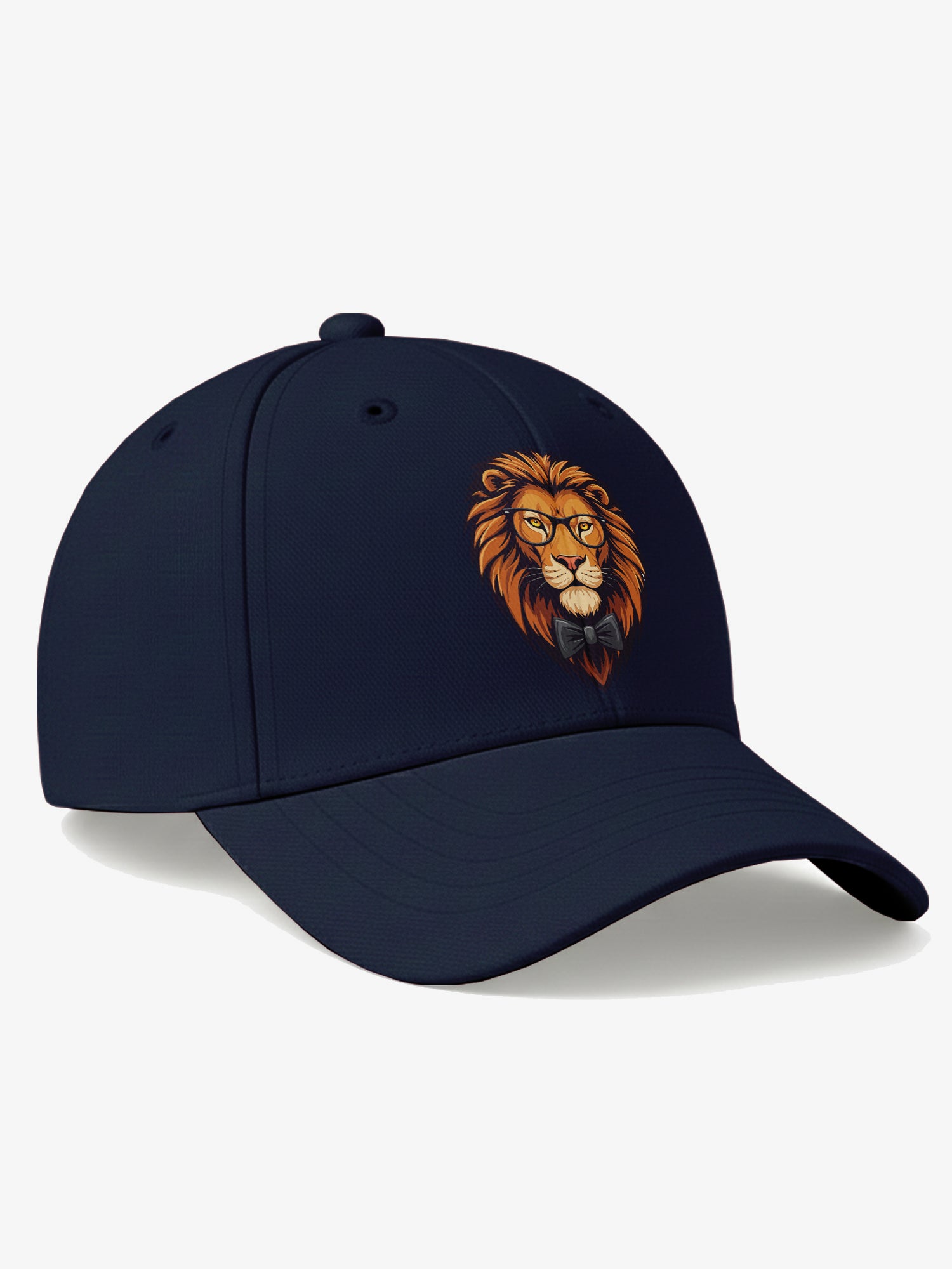Lion Printed Baseball Cap for Men & Women Adjustable Unisex Casual Cap