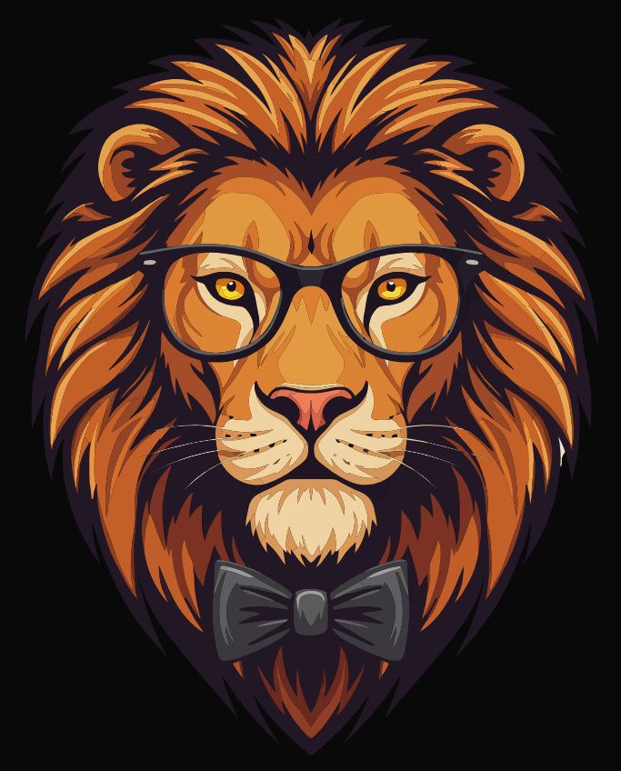 Lion Printed Baseball Cap for Men & Women Adjustable Unisex Casual Cap