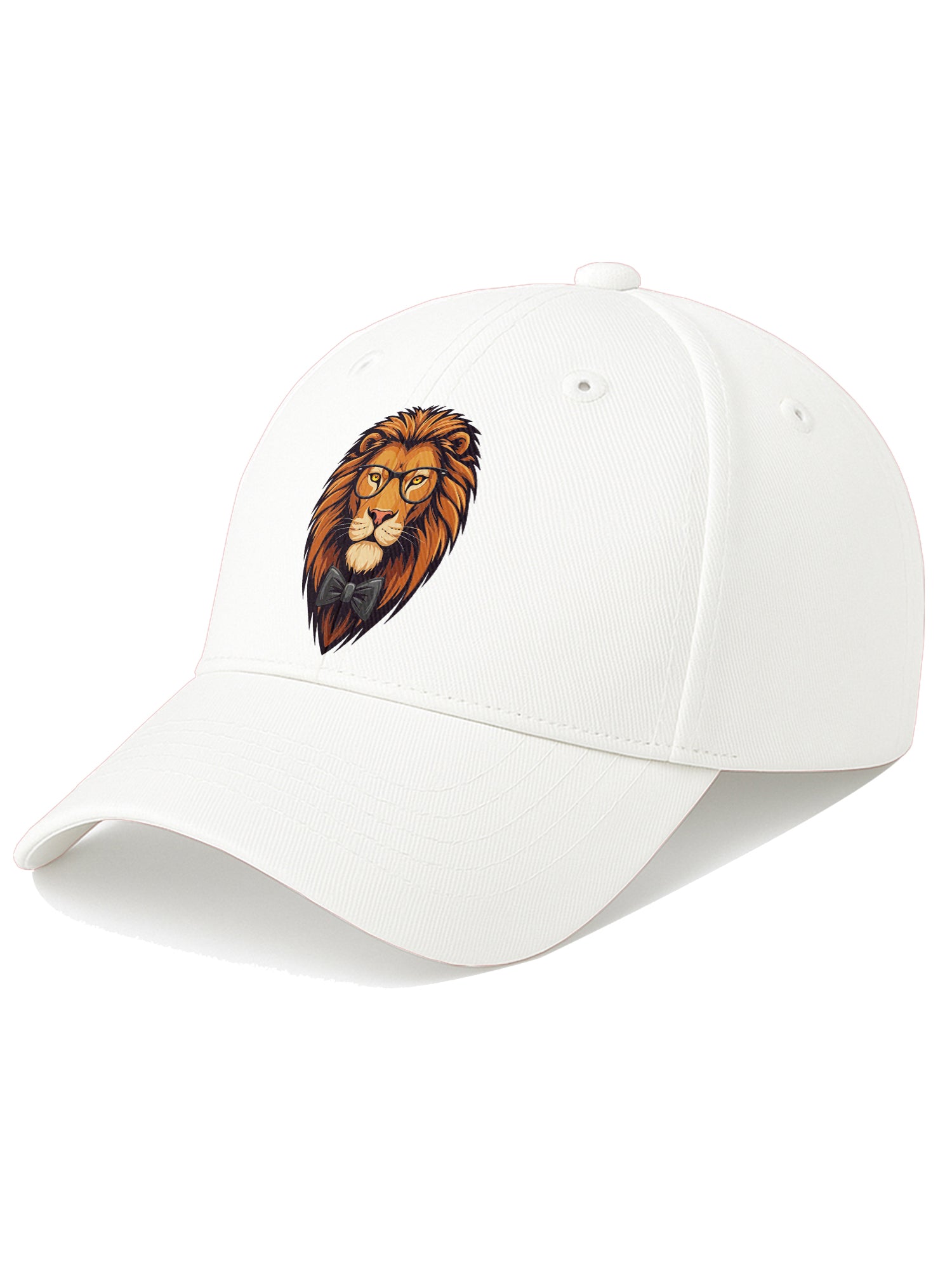 Lion Printed Baseball Cap for Men & Women Adjustable Unisex Casual Cap