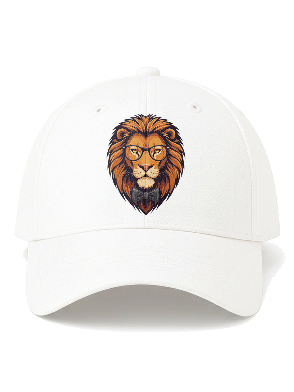 Lion Printed Baseball Cap for Men & Women Adjustable Unisex Casual Cap